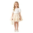 thumbnail image 3 of Girls Princess Tutu Skirt, Layered Tulle Fluffy Cake Skirt with Elastic Waist for Kids 5-14 Years, 3 of 5