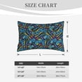 thumbnail image 4 of Pofeuu Love Music Print Polyester Microfiber Plush Pillowcases, Super Soft and Cozy Pillow Case Covers with Envelop Closure（Pillow core not included）-16"x24", 4 of 6