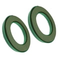 thumbnail image 3 of 2 Pcs Circulaire Vert Mousse Florale Humide Ronde avec Ventouse pour Fournitures de Fleuriste 11.8 Po, 3 of 8