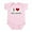 Petal Pink, variant on CafePress - I Love Hot Sauce Infant Creeper - Baby Light Bodysuit, Size Newborn - 24 Months