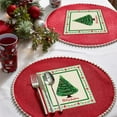 thumbnail image 6 of Christmas Tree Tableware Set - Paper Cups, Plates and Napkins, for Multi-Person Gatherings, Complete Party Supplies for Holiday Events(20pc Napkins), 6 of 6
