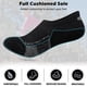 thumbnail image 5 of Calcetas deportivas invisibles Cuangya grosor acolchado 5 unidades, 5 of 5