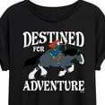 thumbnail image 3 of Disney Brave - Merida & Angus Destined for Adventure - Women's Oversized T-Shirt, 3 of 5