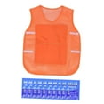 thumbnail image 3 of koolsoo Cooling Ice Vest Lightweight with 8 Reusable Ice Packs for Fishing Sports Picnic Orange, 3 of 8
