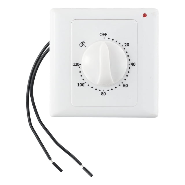 Countdown Timer Switch AC220V Electronic Mechanical Countdown Controller 86Panel