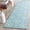 Light Blue / Ivory, variant on SAFAVIEH Four Seasons Delbert Trellis Polyester Area Rug, Grey/Ivory, 3'6" x 5'6"