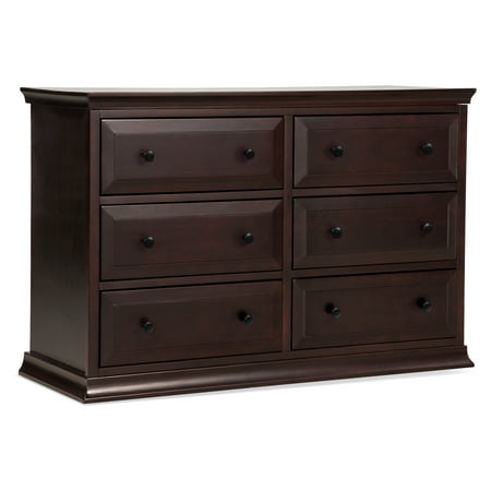 DaVinci Signature 6-Drawer Double Dresser in Dark Java Finish