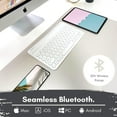 thumbnail image 3 of Macally Compact Portable Bluetooth Keyboard with Stand, 78-Key Wireless Keyboard for iPhone, iPad, Android, Tablet, 3 of 8