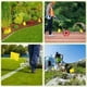 thumbnail image 3 of Marcado Marcador para Césped Paquete 60, Pequeñas PVC, Marcado Césped, Jardín, Encuesta, Amarillo, 3 of 6
