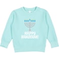 thumbnail image 2 of Inktastic Happy Hanukkah Menorah Toddler Sweatshirt, 2 of 4
