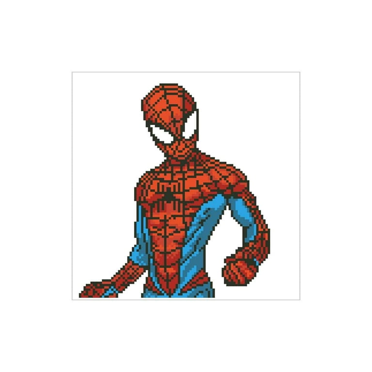  QAZWSX 5D Spiderman Diamond Painting Kits for Adults