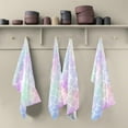 thumbnail image 5 of Dreamtimes Rainbow Scales Mermaid Kitchen Towels Set of 6 Dishcloths Hand Towels Tea Towels Ultra Absorbent for Cleaning Washing Drying Dishes Tableware 28'' x 18'', 5 of 7