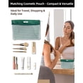 thumbnail image 3 of Bolsa de Playa Tote ToKismet Malla Plegable 2 en 1 para Mujeres Blanca, 3 of 6