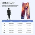 thumbnail image 4 of Vsdgher Sunset Cloud Corgi Print Mens Pajama Pants Sleep & Lounge Pants, PJ Bottoms With elastic waistb and Pockets, 4 of 5