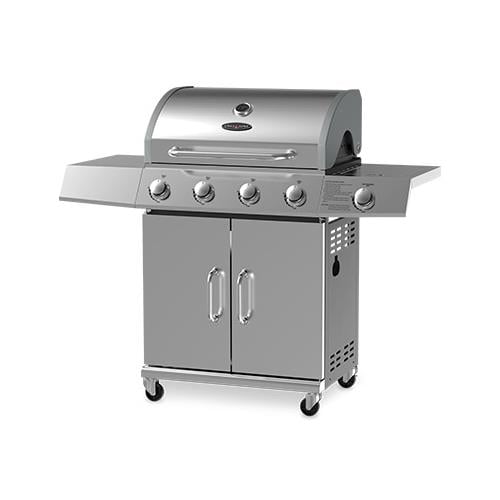 Chant Kitchen Equipment BG2724B 4-Burner Gas Grill + Side Burner by CHANT KITCHEN EQUIPMENT LTD