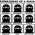 thumbnail image 2 of CafePress - Expressions Of A Ninja Mug - 11 oz Ceramic Mug - Novelty Coffee Tea Cup, 2 of 4