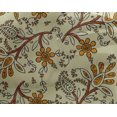 thumbnail image 4 of oneOone Georgette Viscose Fabric Leaves & Floral Block Print Fabric BTY 42 Inch Wide, 4 of 4
