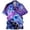 a-Dark Purple18952, variant on Mens Fashion Casual Prints Short Sleeve Button Down Shirt With Bust Pocket Casual Relaxed Fit Shirt For Summer Daily Wear Blue XXXXXL
