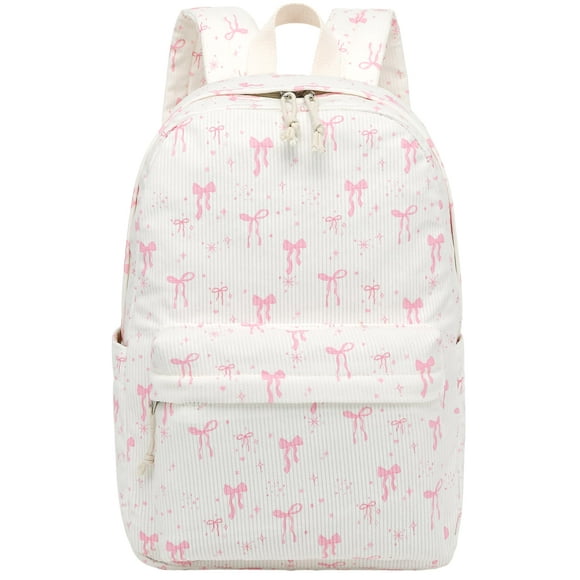 Mochila escolar BTOOP Corduroy para portátil ligera de 15,6 pulgadas