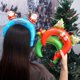 thumbnail image 5 of 50/1 piezas de globos navideños Strike, diadema, globo de aluminio, árbol de Navidad de Papá Noel, globo inflable, regalos para niños, decoración de fiesta de Año Nuevo, 5 of 5