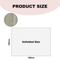 thumbnail image 2 of Cotton linen tablecloth rectangular table, fabric table cover Kitchen outdoor picnic tea party, 2 of 5