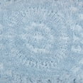 thumbnail image 3 of Better Trends 102" x 110" Bedspread For Queen Size Bed 100% Cotton Soft & Breathable Bedding Luxurious Medallion Design, Machine Washable (Blue) Rio Collection, 3 of 4