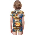 thumbnail image 3 of Goosebumps Boys 2-Piece Swimsuit Set, Short Sleeve Rash Guard & Swim Trunks, 3 of 7