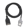 thumbnail image 3 of Car Aux Audio Input Media Data Wire To USB Adapter Conector For 307 For C5 Etc, 3 of 8