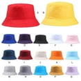 thumbnail image 6 of Pure Cotton Fishermen Caps Bucket Hat Solid Color Headwear Cap, 6 of 8