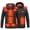 Black, variant on Men's Soft Shell Heated Jacket Windproof Electric Insulated Coat Electric Heating Warmer Gilet for Winter Skiing