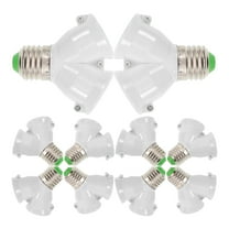 10 Pcs Lamp Adapter Light Bulb Socket Holder Adaptor Bulbs Lightbulbs Converter Splitter