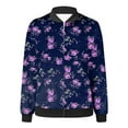 thumbnail image 4 of Women's Coats, Jackets & Vests Floral Print Cardigan Casual Tops, 4 of 5