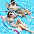 thumbnail image 1 of Flota para piscina FinduWill para adultos con reposacabezas de tela, 4 en 1, 55 x 75 cm, 1 of 6