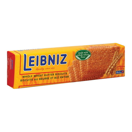 Bahlsen Leibniz Whole Wheat Butter Biscuits - Pack of 18 - 7 (Best Whole Wheat Biscuits)