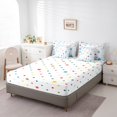 thumbnail image 4 of Chemical Equation Bed in a Bag King Size Comforter Set 7 Pieces,Chemistry Bedding Sets Science Students Learning Gift Sheet Set with Comforter,Molecular formula Education Bed Set, 4 of 5