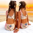 thumbnail image 6 of Grblisyd 4th of July Girls Swimsuits Two Piece Casual Scoop Neck Independence Day Bikini Sets Size 7 Years, 6 of 6