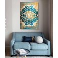 thumbnail image 2 of AVOI Mandala Wall Art Abstract Colorful Flowers Pictures Print on Canvas Modern Boho Painting Artwork for Bedroom Yoga Living Room Office Home Decor(Mandala-1) Unframe: 12x16in, 2 of 5