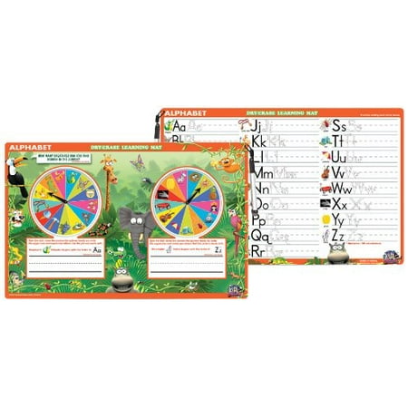 The Board Dudes Spinnerz Dry-erase Learning Mat - Theme/subject: Learning - Skill Learning: Alphabet, Writing (99100UA12)