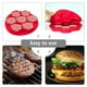 thumbnail image 4 of Hamburger patty making mold Hamburger freezer storage container, 4 of 5