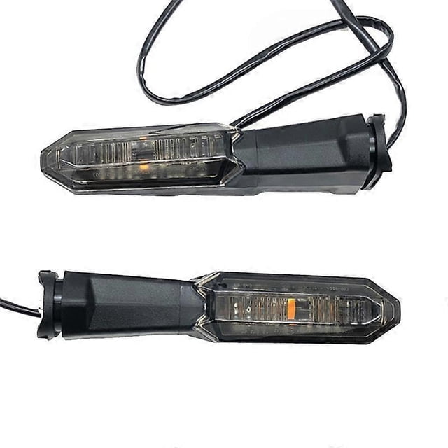 Motorcycle LED Front and Rear Turn Signal Light for Kawasaki Z650 Z900 Z1000Sx Ninja400 650 Indicator Light Replacement Accessories Black