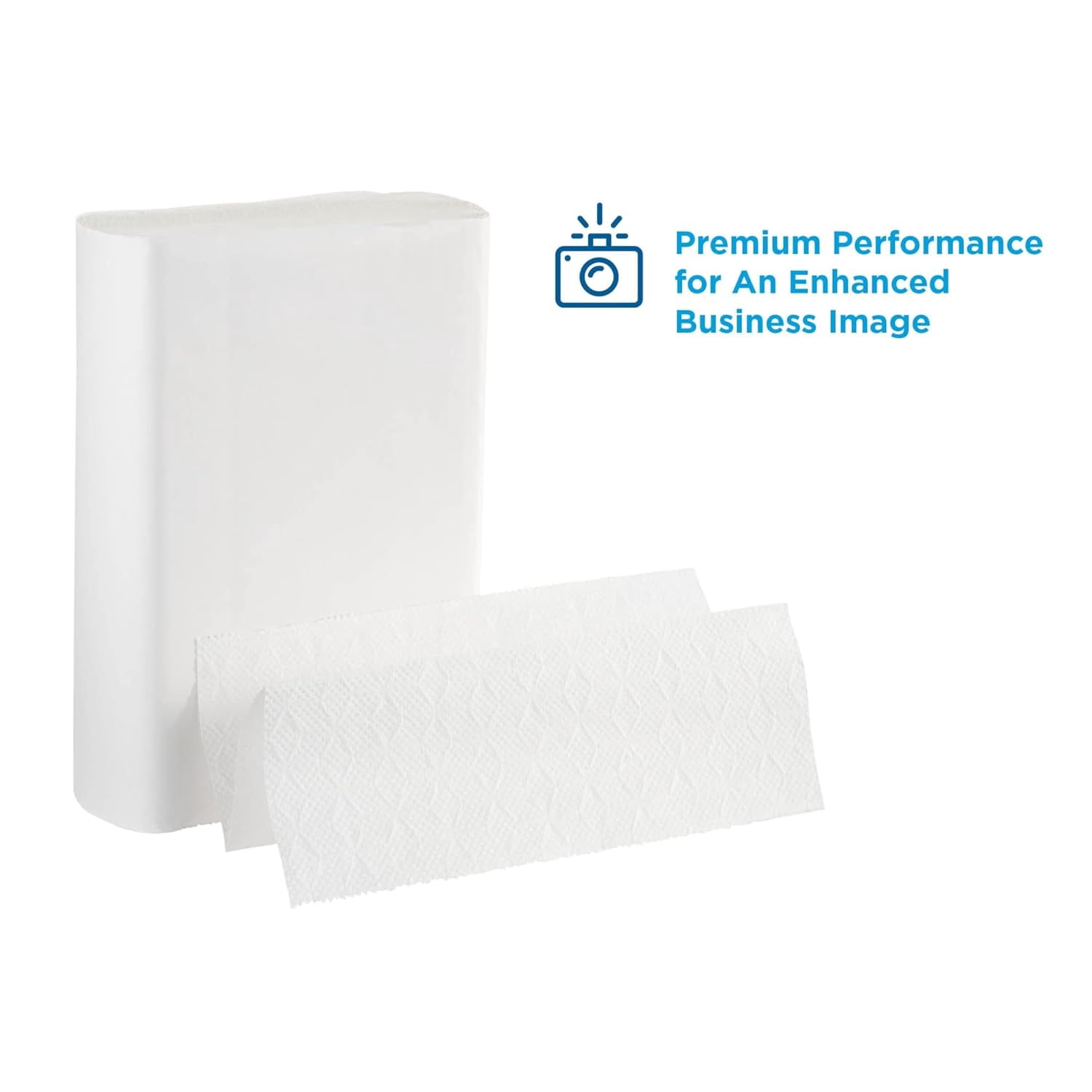 Pacific Blue BigFold Junior Premium Paper Towels by GP PRO (), White, 20886, 220 Towels Per Pack, 10 Packs Per Case-220 Towels/Pack