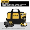 thumbnail image 2 of Destornillador de impacto DEWALT ATOMIC 20V MAX 1/4" con batería DCF850P1, 2 of 8