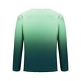 thumbnail image 3 of gakvbuo Henley Shirts For Men Long Sleeve Button Down Shirts Slim Fit Cotton Lightweight Basic Pullover T-Shirt Blouses, 3 of 5