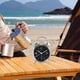 thumbnail image 4 of XWSHYW Electrodomésticos Reloj Despertador Que Se Puede Cronometrar, Luz Nocturna de Moda, Reloj de Precisión de Metal Galvanizado de Cuarzo, Adecuado para Uso En Casa, Escuela y Estudiantes, 4 of 6