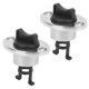 thumbnail image 1 of 2pcs 316 Stainless Steel Marine Drain Plug Oval Garboard Transom Boat Plug for 1inch Hole, 1 of 4