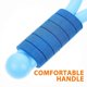 thumbnail image 3 of 2pcs Tennis Racket Toy Cartoon Style Racquet Funny Outdoor Activities Toy Fitness Equipment for Kids Playing (Blue), 3 of 4