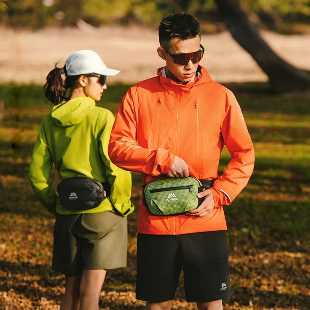 AONIJIE FH2502 Running Waist Bag 4L Large Capacity Waterproof Belt Pack for Men Women Outdoor Hiking Trail Marathon