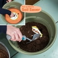 thumbnail image 2 of Bloem: Ups-A-Daisy Square Planter Insert - 14.75 x 1" - Durable Resin Disk, Drainage Holes, Set Inside Planter For Less Soil Gardening, Indoor-Outdoor, 2 of 5