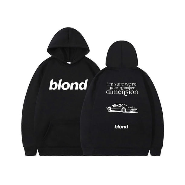 Sudadera con capucha de álbum de música BIOND, diseño geométrico, unisex, informal, de gran tamaño y cómoda.