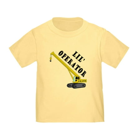 

CafePress - Lil Crane Operator Toddler T Shirt - Cute Toddler T-Shirt 100% Cotton